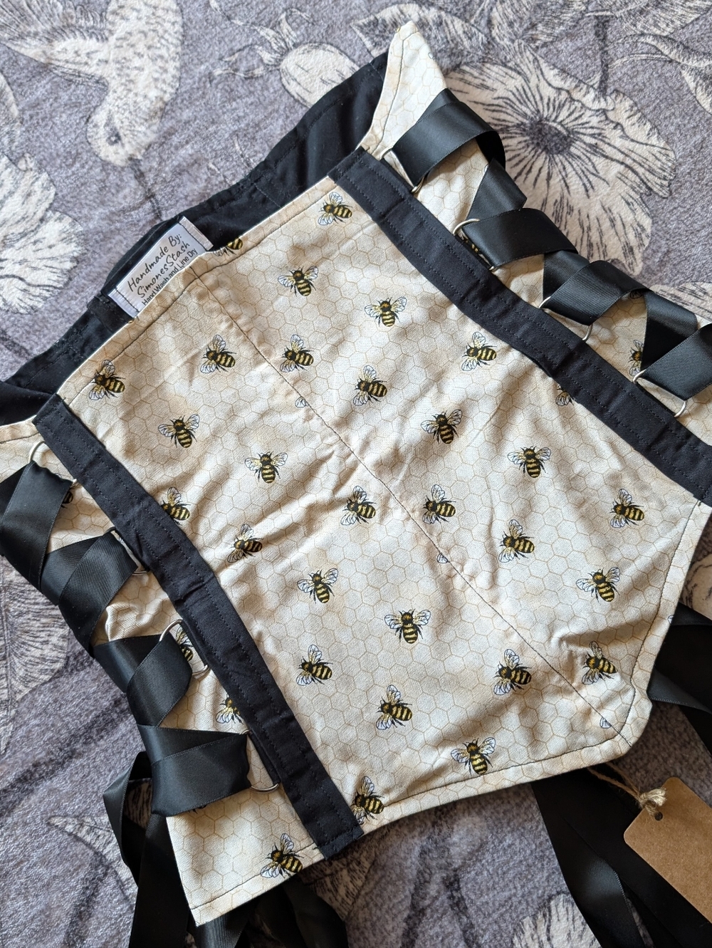 Bumble Bee Corset Top - Picture 2 of 4
